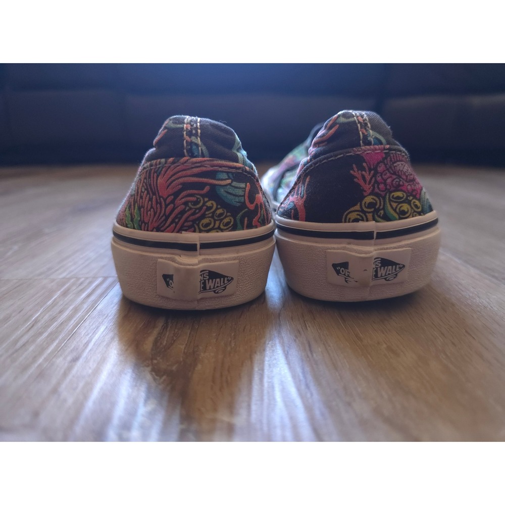 Vans Classic Slip On Coral Reef Octopus ocean Colorful Sneakers Mens 5 Wmn 6.5 - Picture 6 of 16